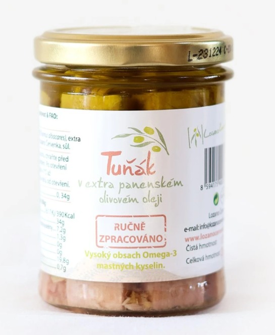 Lozano Červenka Tuňák v extra panenském olivovém oleji Arbequina, 200 g