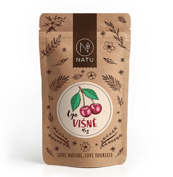 NATU Višně lyofilizované 45 g