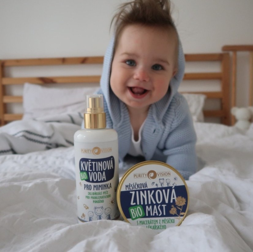 Purity Vision® BIO Květinová voda pro miminka 200 ml