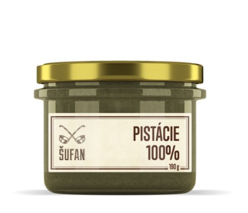 Pistáciové máslo Šufan - Hmotnost Šufánek: 330 g