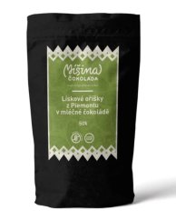 Míšina čokoláda Lískové oříšky v mléčné čokoládě 65 g