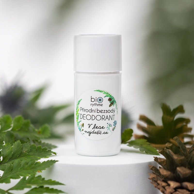 Biorythme Přírodní BEZSODÝ deodorant V lese najde(š) se (různé velikosti) - hmotnost DEO: 80g