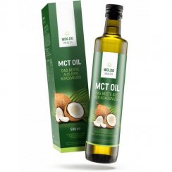 100% MCT olej z kokosového oleje, Woldohealth 500 ml