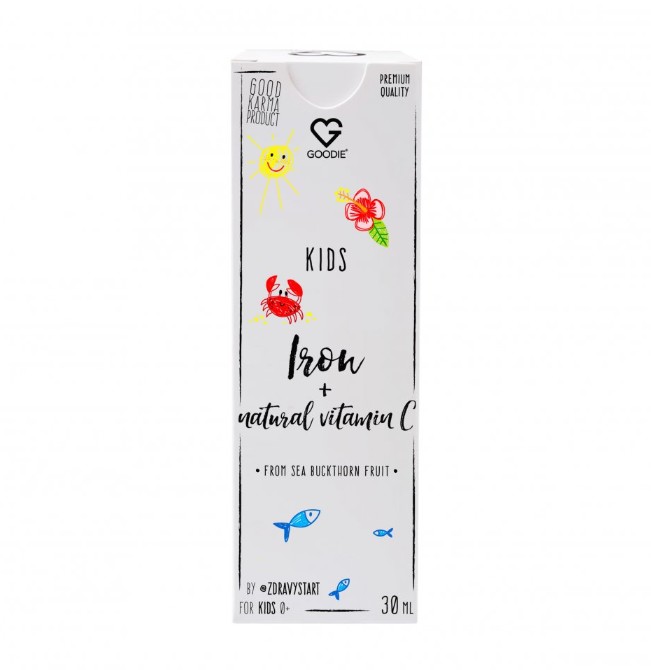 Goodie Iron for kids – Železo pro děti kapky 30 ml