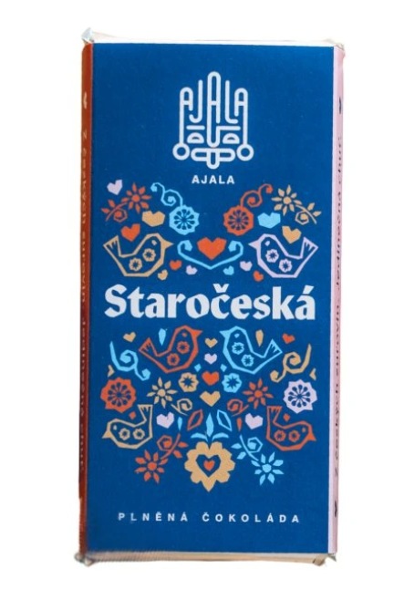 Ajala Staročeská plněná čokoláda 180 g