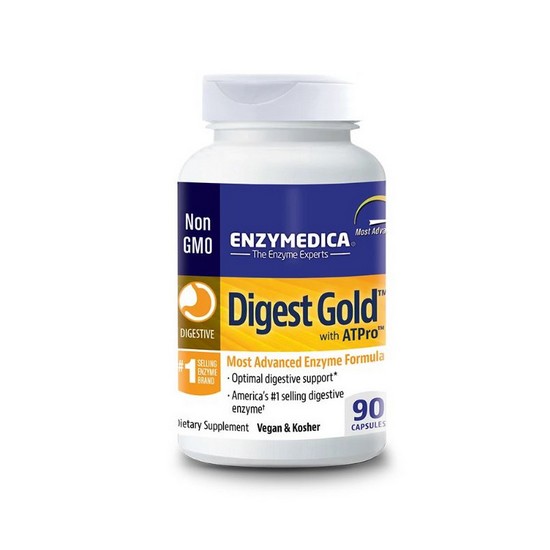 Enzymedica Digest Gold s ATPro - trávicí enzymy, 90 kapslí