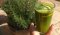 Smoothie ze sladkých hroznů s mátou a baby špenátem