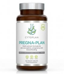 Cytoplan Pregna-plan Multivitamin pro těhotné a kojící matky a při plánování miminka (s aktivním L-methylfolátem) - 60 tablet (vegan)