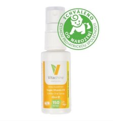 Vitashine Vitamin D3 ve spreji, 20 ml (vhodný od narození)