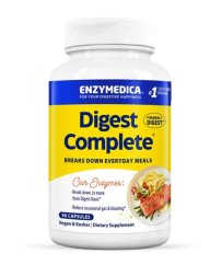 EnzyMedica Digest Complete - trávicí enzymy pro optimální trávení a vstřebávání živin, 90 kapslí