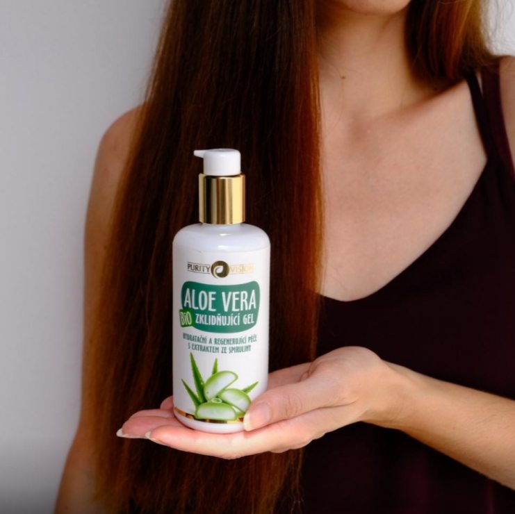 Purity Vision® BIO Zklidňující Aloe vera gel 200 ml