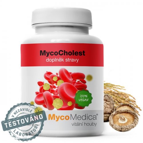 MycoCholest v optimální koncentraci (normální hladina cholesterolu)