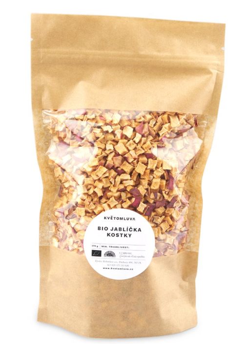 Květomluva Jablečné kostičky BIO 170 g