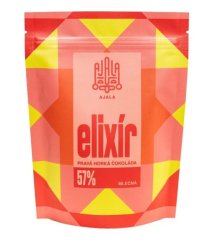 Ajala Elixír – pravá horká 57% čokoláda – Mléčná 250 g