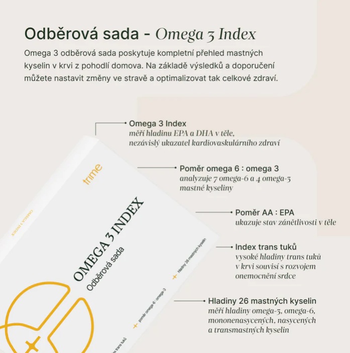 Trime Omega 3 Index Odběrová sada