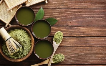 Matcha vodní kefír