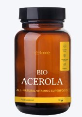 Trime BIO Acerola 90 kapslí (přírodní celistvý vitamin C)