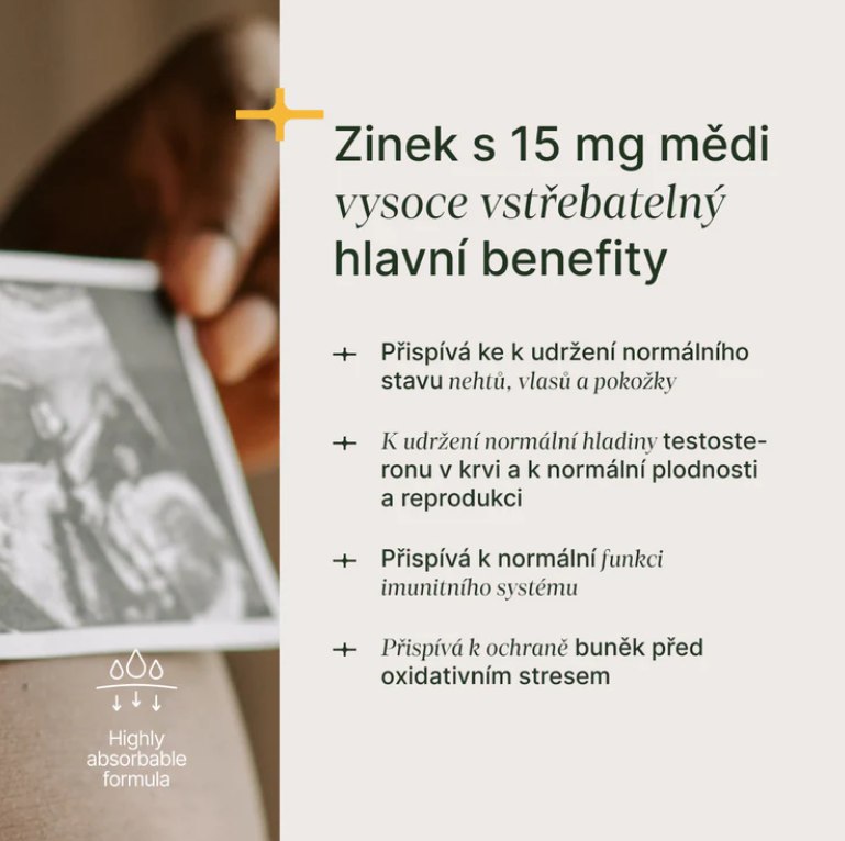 Trime Zinek chelát 15 mg + měď, 90 kapslí