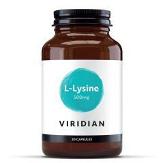 Viridian L-Lysine 30 kapslí