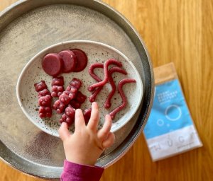 Domácí želatinové bonbony (probiotické, s vitaminy)