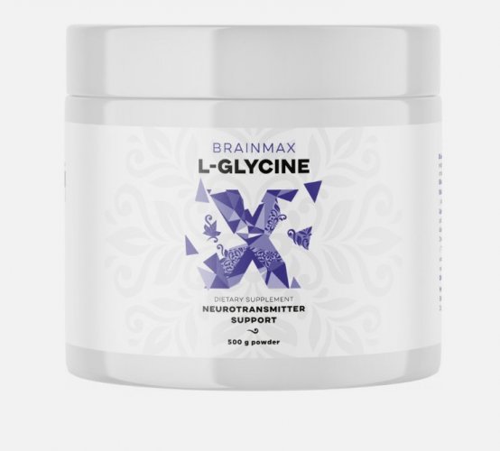 L-Glycin, BrainMax Glycine 500 g