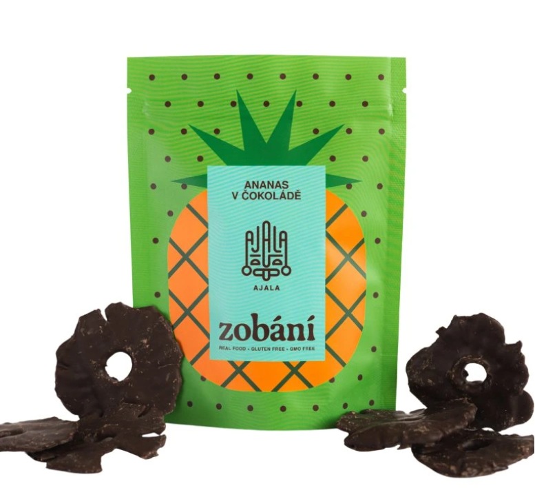 Ajala Ananas v čokoládě 150 g