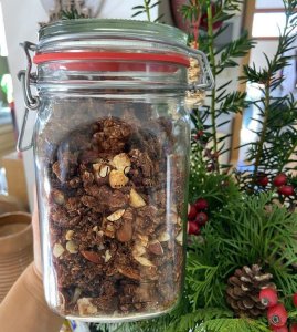 Fermentovaná perníčková granola