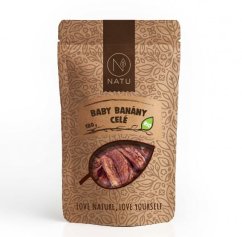 NATU Baby banány BIO sušené 180 g