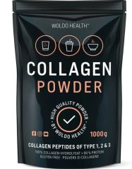 WoldoHealth 100% Hovězí kolagen z pastvin prášek 1000 g