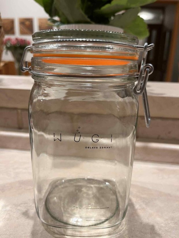 náhradní těsnění na WUGI sklenice (1ks) - barva těsnění: oranžové