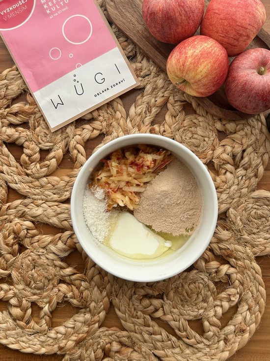 Zdravý mug cake recept www.wugi.cz