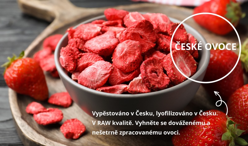 České lyofilizované ovoce - kvalitní ovoce bez kompromisů. www.wugi.cz