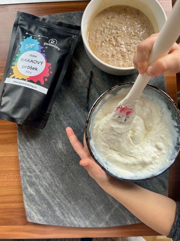 Zdravé probiotické tiramisu z fermentovaných vloček www.wugi.cz