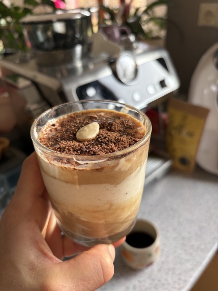 Zdravé probiotické tiramisu z fermentovaných vloček www.wugi.cz